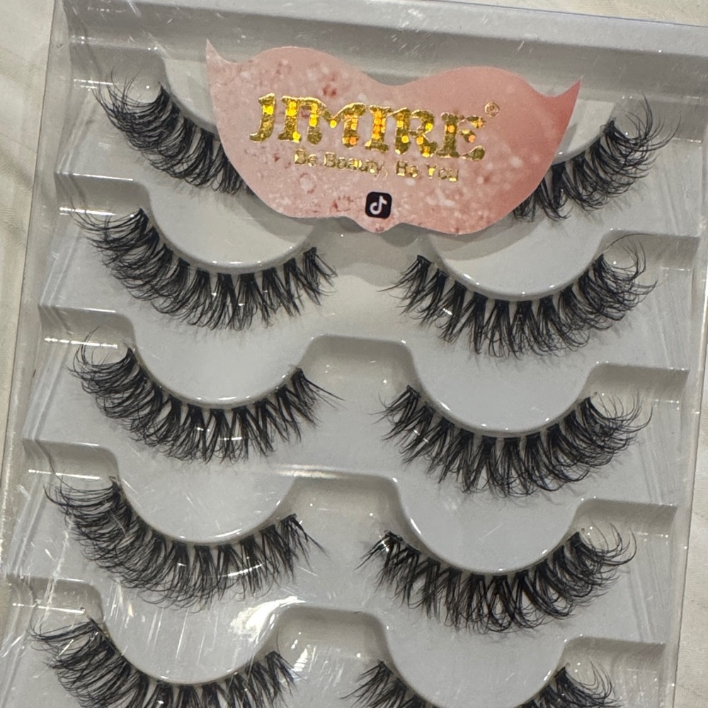 Black False Eyelashes Set